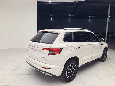 Skoda Karoq 1.4 л 2022 г. Белый, пробег 27000 км