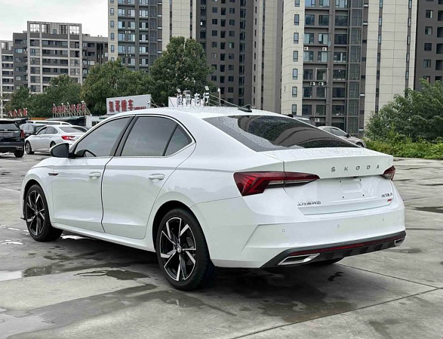 Skoda Octavia 1.4 л 2023 г. Белый, пробег 23000 км