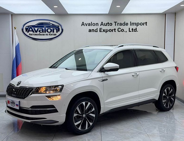Skoda Karoq 1.4 л 2022 г. Белый, пробег 29900 км