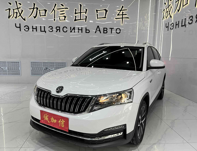 Skoda Kamiq 1.5 л 2024 г. Белый, пробег 18000 км
