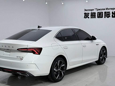 Skoda Octavia 1.4 л 2023 г. Белый, пробег 29000 км
