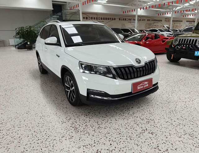 Skoda Kamiq 1.5 л 2023 г. Белый, пробег 17400 км