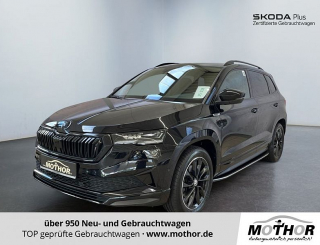 Skoda Karoq 2022 г. Чёрный, пробег 39340 км