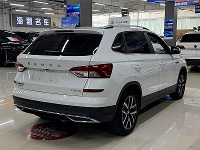 Skoda Kamiq 1.5 л 2023 г. Белый, пробег 28000 км