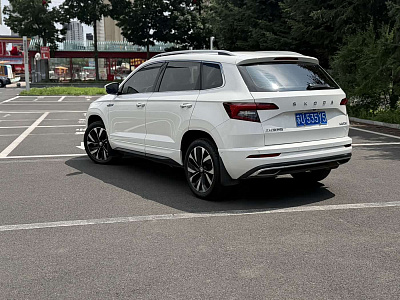 Skoda Karoq 1.4 л 2022 г. Белый, пробег 16000 км