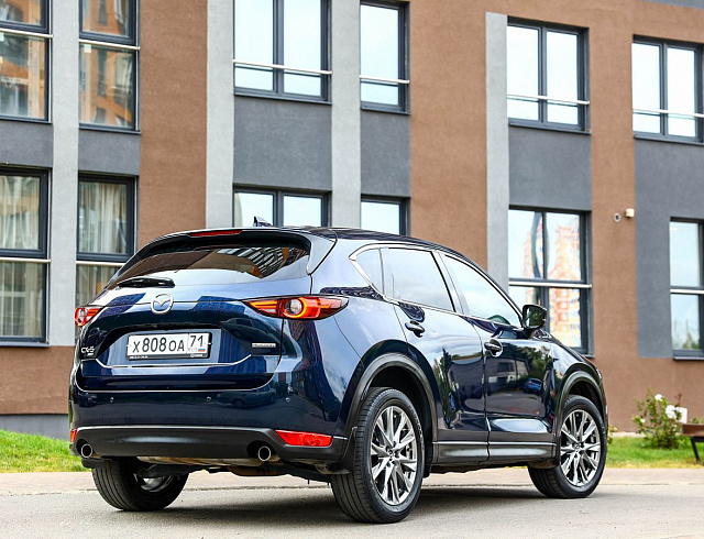 Mazda CX-5 синий 2021