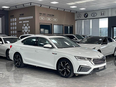 Skoda Octavia 1.4 л 2023 г. Белый, пробег 5300 км