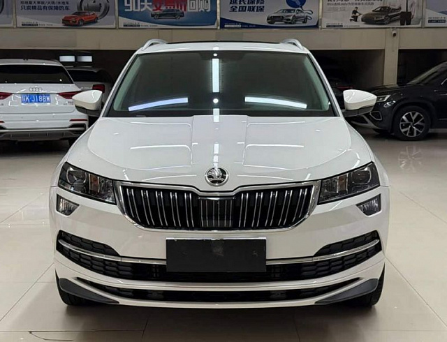 Skoda Karoq 1.4 л 2023 г. Белый, пробег 26000 км