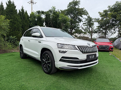 Skoda Karoq 1.4 л 2023 г. Белый, пробег 23000 км