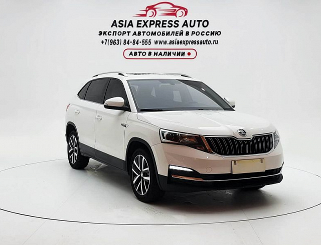 Skoda Kamiq 1.5 л 2022 г. Белый, пробег 48200 км