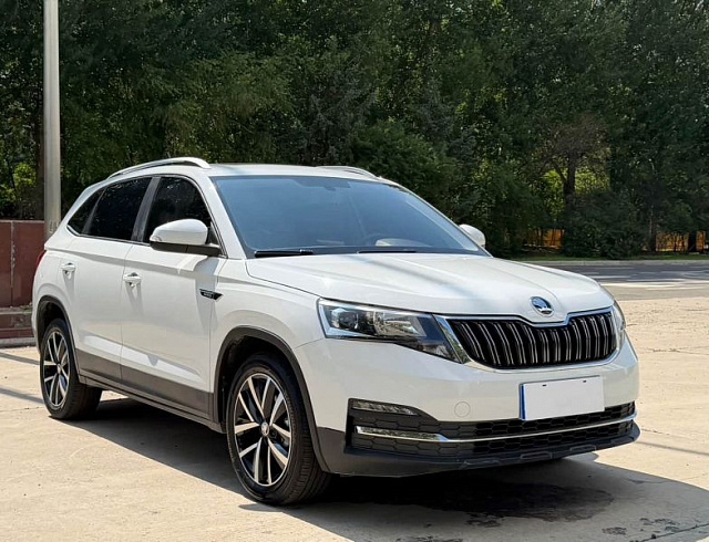 Skoda Kamiq 1.5 л 2023 г. Белый, пробег 33000 км