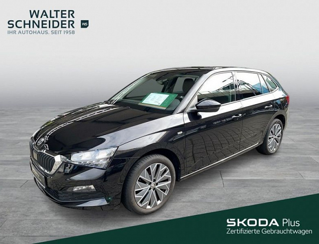 Skoda Scala 2023 г. Чёрный, пробег 38900 км