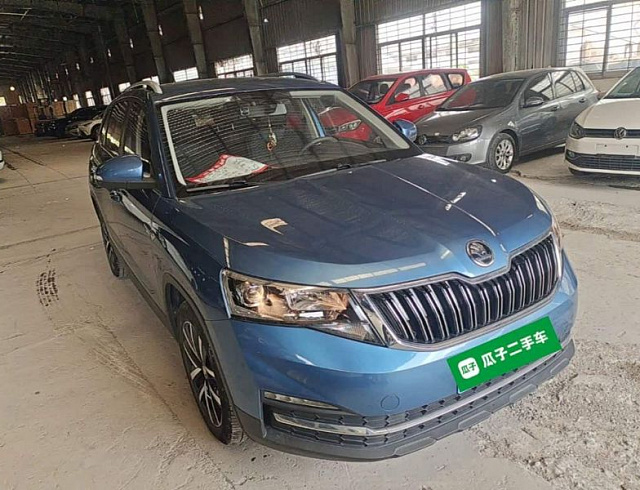 Skoda Kamiq 1.5 л 2021 г. Голубой, пробег 32200 км