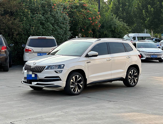 Skoda Karoq 1.4 л 2022 г. Белый, пробег 38000 км