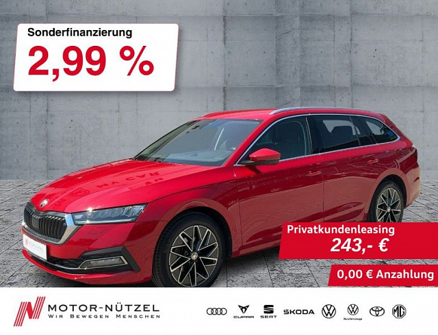 Skoda Octavia 2023 г. Красный, пробег 58211 км