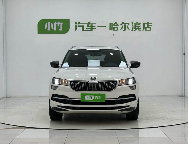 Skoda Karoq 1.4 л 2022 г. Белый, пробег 34600 км
