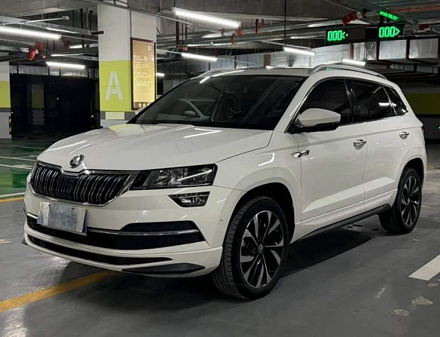 Skoda Karoq 1.4 л 2022 г. Белый, пробег 30000 км