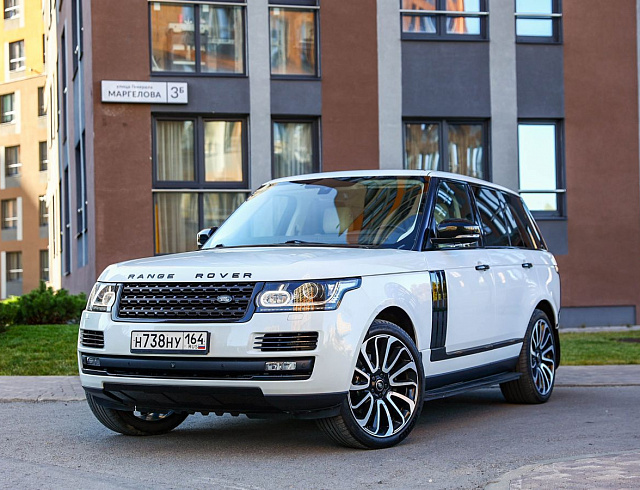 Land Rover Range Rover белый 2016