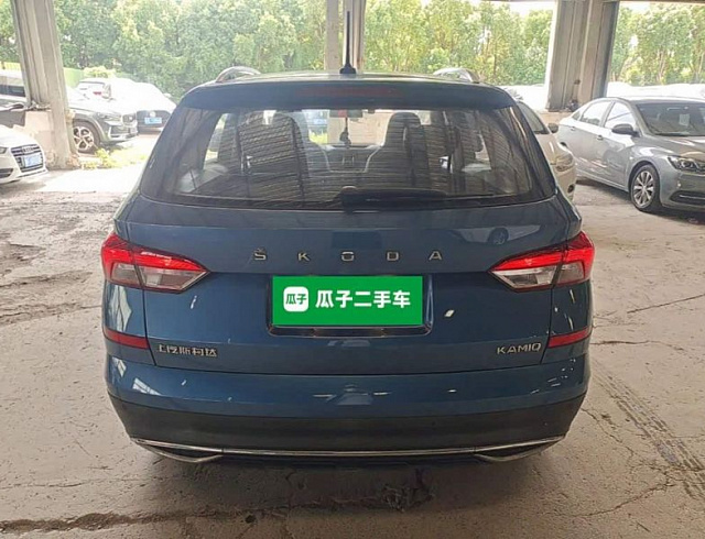 Skoda Kamiq 1.5 л 2021 г. Голубой, пробег 32200 км