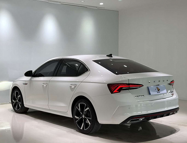 Skoda Octavia 1.4 л 2023 г. Белый, пробег 33000 км