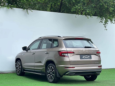 Skoda Karoq 1.4 л 2022 г. шампань/коричневый, пробег 48000 км