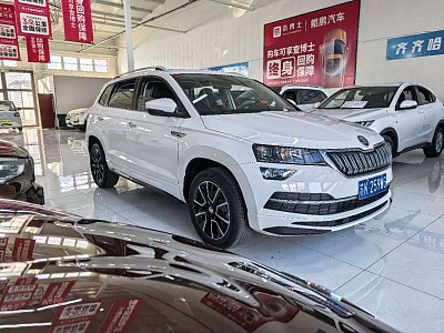 Skoda Karoq 1.4 л 2022 г. Белый, пробег 43000 км