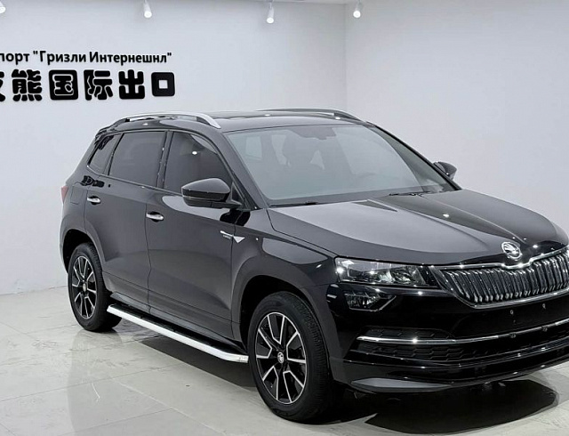 Skoda Karoq 1.4 л 2022 г. Чёрный, пробег 16000 км