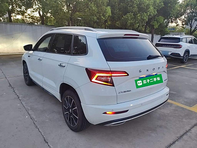 Skoda Karoq 1.4 л 2024 г. Белый, пробег 15000 км