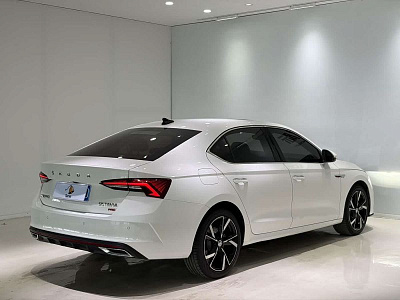 Skoda Octavia 1.4 л 2023 г. Белый, пробег 33000 км