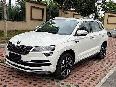 Skoda Karoq 1.4 л 2023 г. Белый, пробег 42000 км