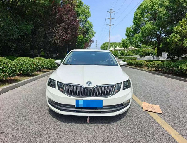 Skoda Octavia 1.5 л 2021 г. Белый, пробег 50000 км