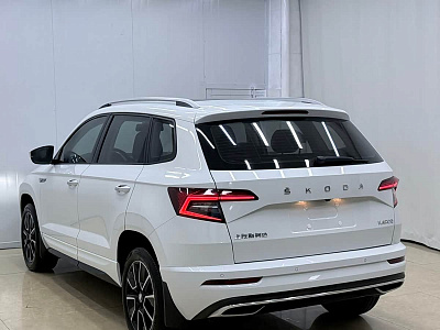 Skoda Karoq 1.4 л 2024 г. Белый, пробег 14000 км