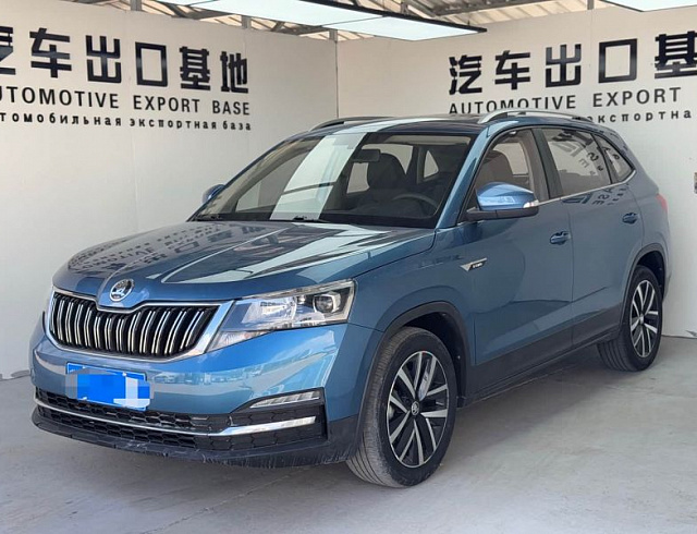 Skoda Kamiq 1.5 л 2022 г. Голубой, пробег 21800 км