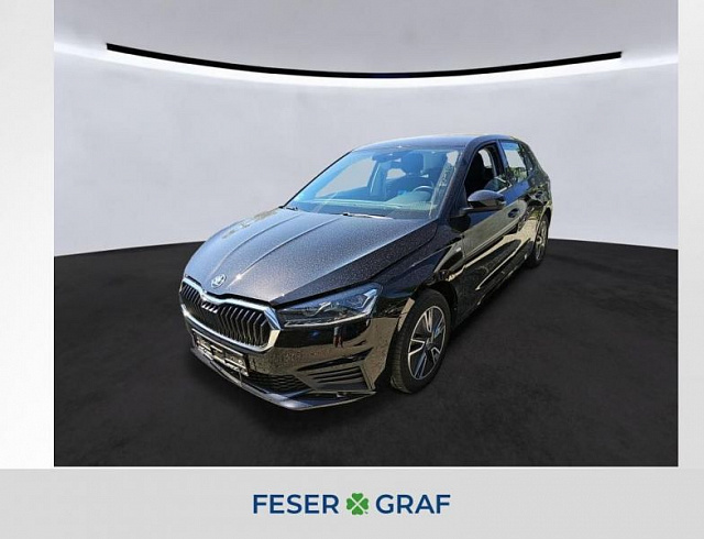 Skoda Fabia 2022 г. Чёрный, пробег 44710 км