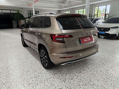 Skoda Karoq 1.4 л 2023 г. шампань/коричневый, пробег 18000 км