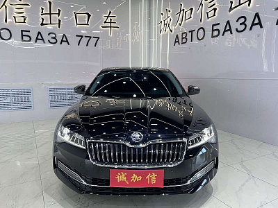 Skoda Superb 1.4 л 2024 г. Чёрный, пробег 17000 км