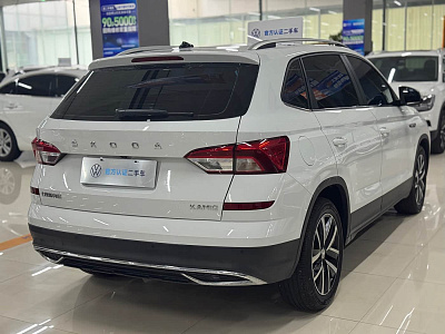 Skoda Kamiq 1.5 л 2023 г. Белый, пробег 5000 км