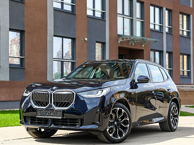 BMW X3 черный 2025