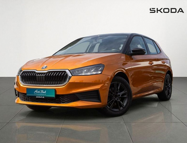 Skoda Fabia 2022 г. Чёрный, пробег 40238 км