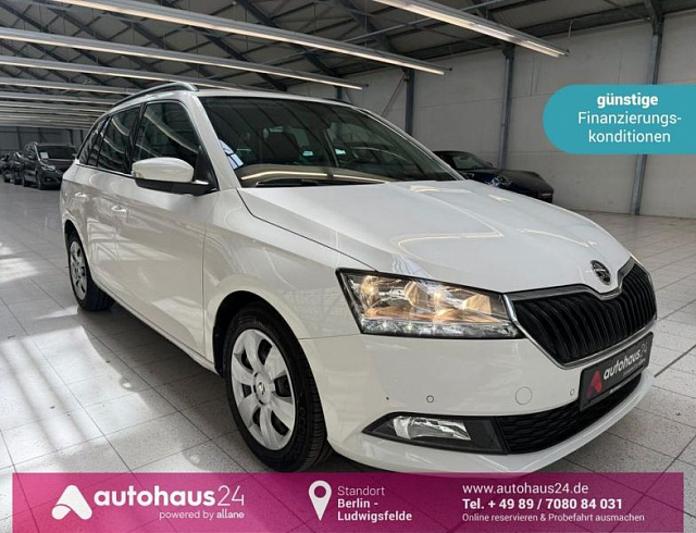 Skoda Fabia 2022 г. Белый, пробег 53230 км