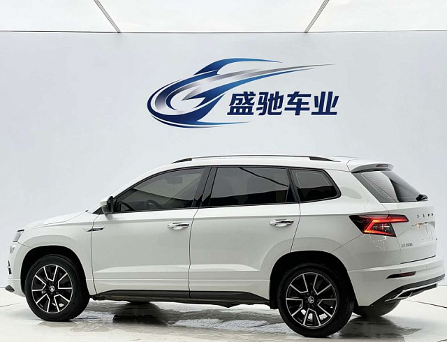 Skoda Karoq 1.4 л 2023 г. Белый, пробег 25000 км
