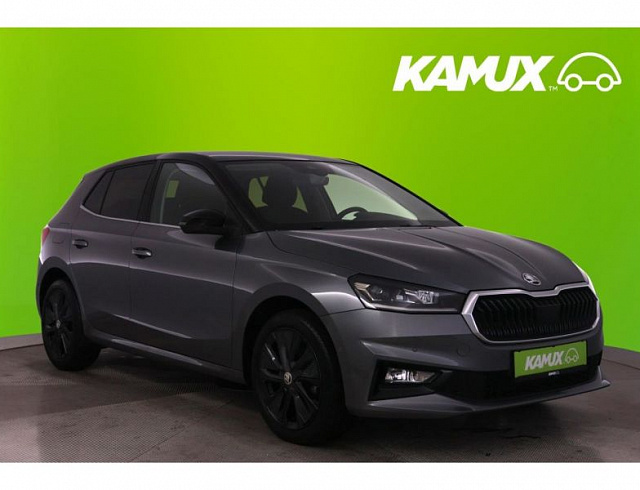 Skoda Fabia 2023 г. Чёрный, пробег 41958 км