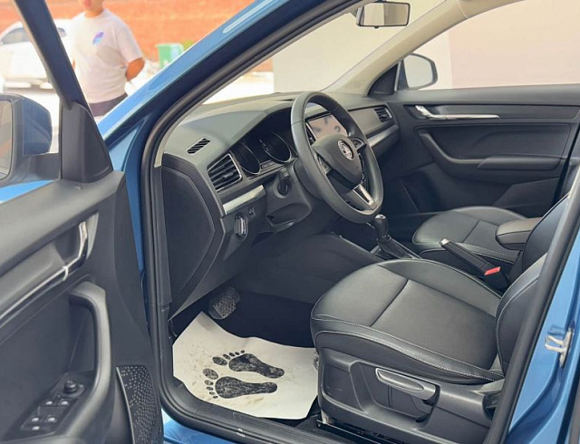Skoda Kamiq 1.5 л 2022 г. Голубой, пробег 21800 км