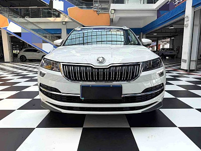 Skoda Karoq 1.4 л 2022 г. Белый, пробег 45000 км