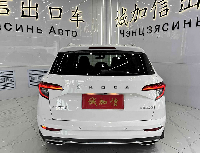 Skoda Karoq 1.4 л 2022 г. Белый, пробег 24800 км