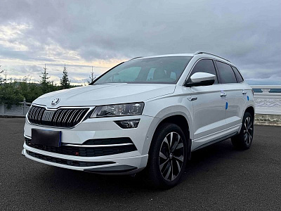 Skoda Karoq 1.4 л 2023 г. Белый, пробег 38000 км