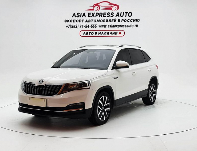 Skoda Kamiq 1.5 л 2022 г. Белый, пробег 48200 км