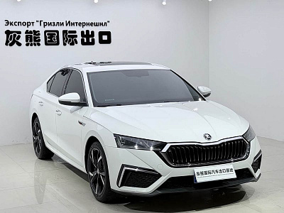Skoda Octavia 1.4 л 2023 г. Белый, пробег 22000 км