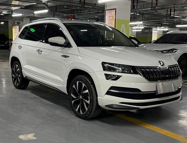 Skoda Karoq 1.4 л 2022 г. Белый, пробег 30000 км