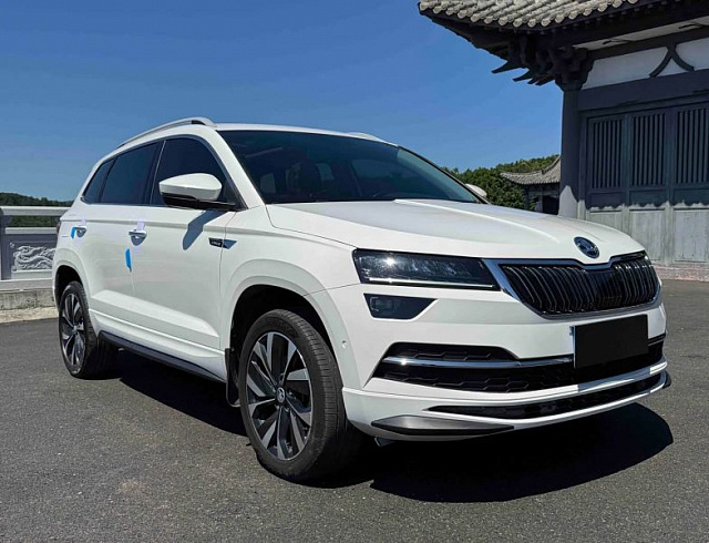 Skoda Karoq 1.4 л 2022 г. Белый, пробег 50000 км